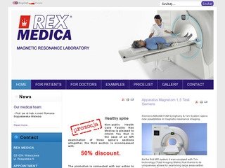 Miniaturka rexmedica.com.pl