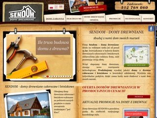 Podgląd sendom-domydrewniane.pl