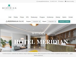 Podgląd hotelmeridian.pl