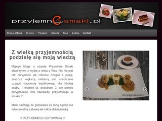 Podgląd przyjemnesmaki.pl