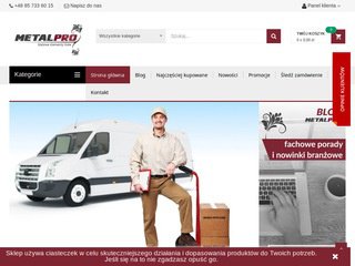 Podgląd sklep.metalpro.pl