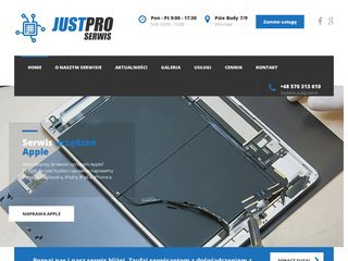 Podgląd justpro-serwis.pl