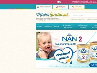Podgląd mlekolandia.pl