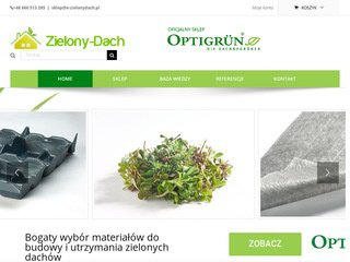 Podgląd e-zielonydach.pl