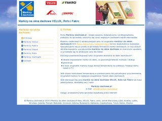 Podgląd markizy-dachowe.pl