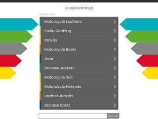 Podgląd e-alpinestars.pl