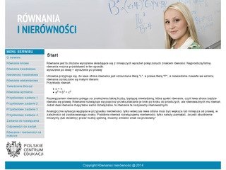 Miniaturka rownania.info.pl