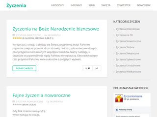 Podgląd zyczeniomania.pl