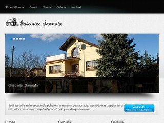 Podgląd gosciniecsarmata.pl