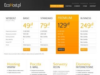 Podgląd ecohost.pl