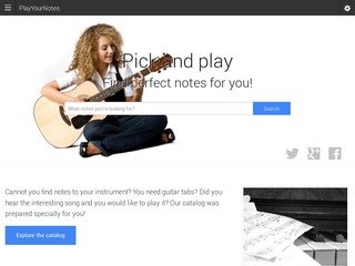 Podgląd https://playournotes.com