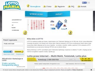 Podgląd https://lottomania.com.pl