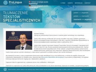 Podgląd prolingua.com.pl