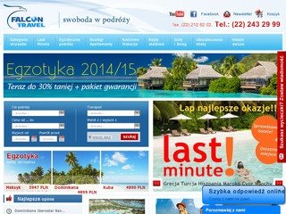 Podgląd falcontravel.pl