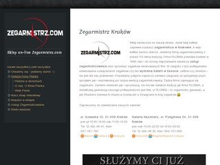 Miniaturka zegarmistrz-krakow.com