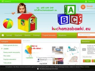 Podgląd https://www.kochamzabawki.eu