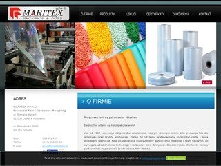 Podgląd maritexfolie.pl