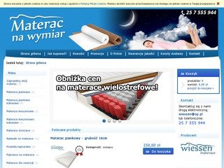 Podgląd materacnawymiar.pl