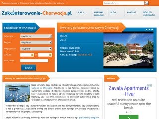 Podgląd zakwaterowanie-chorwacja.pl