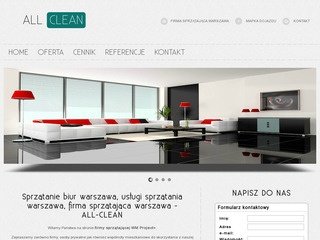Podgląd all-clean.pl