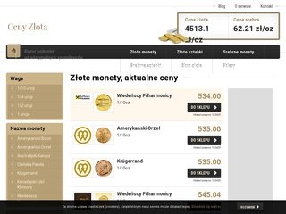 Podgląd cenyzlota.info