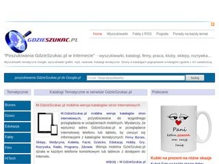 Podgląd gdzieszukac.pl