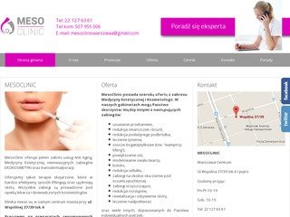 Podgląd mesoclinic.pl