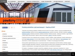 Podgląd pawilonyefekt.pl