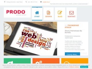 Podgląd prododesign.pl