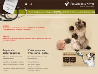 Podgląd przychodnianovet.pl
