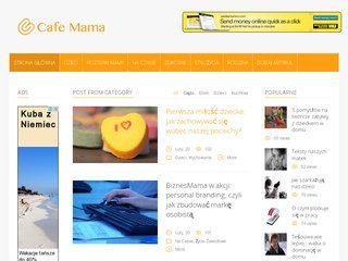 Podgląd cafe-mama.pl