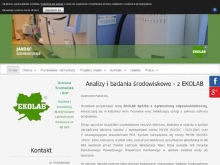 Podgląd ekolab.pl