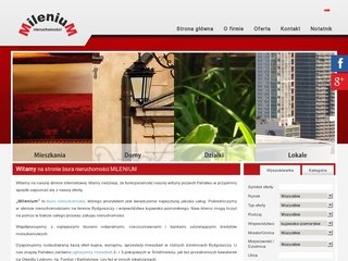 Miniaturka milenium.nieruchomosci.pl