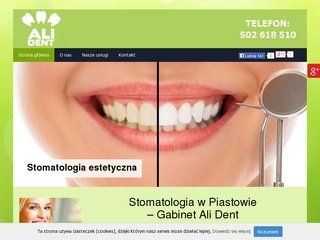 Podgląd stomatologpiastow.com.pl