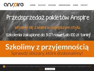 Podgląd anspire.pl
