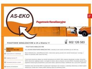 Podgląd pogotowiekanalizacyjne.lodz.pl