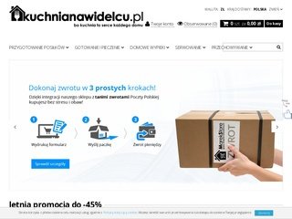 Podgląd kuchnianawidelcu.pl