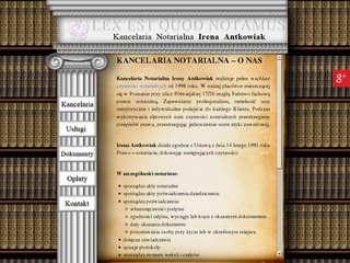 Podgląd notariuszantkowiakirena.pl