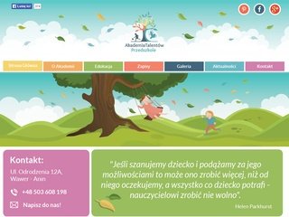 Podgląd akademiatalentow.edu.pl