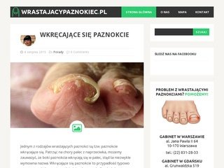 Podgląd wrastajacypaznokiec.pl