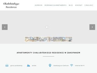 Podgląd chalubinskiegoresidence.com