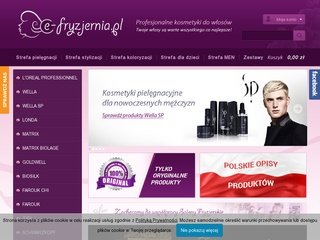 Podgląd e-fryzjernia.pl