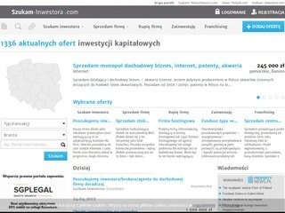 Podgląd szukam-inwestora.com
