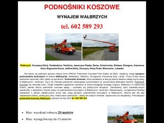 Podgląd podnosnikikoszowe.com