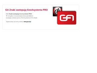 Podgląd geoasystent.pl