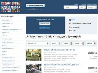 Podgląd unimachines.pl