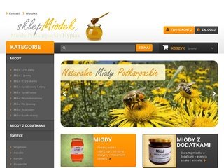 Podgląd sklepmiodek.com
