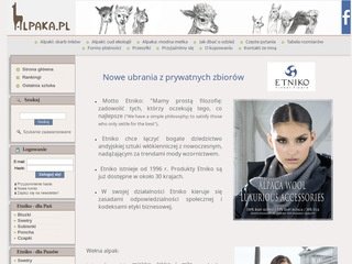 Podgląd alpaka.pl
