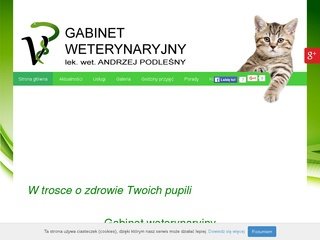 Podgląd weterynarzpodlesny.pl