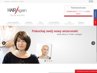 Podgląd hairagain.com.pl